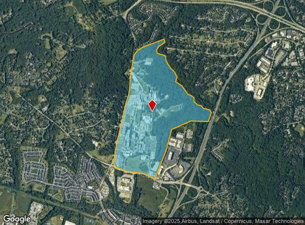 11100 Johns Hopkins Rd, Laurel, MD Parcel Map
