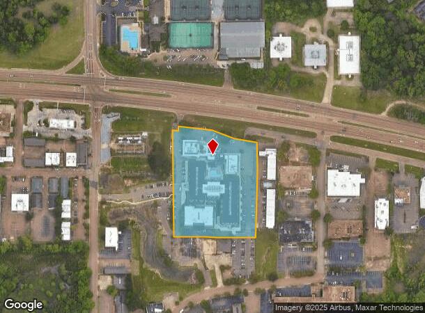 1855 Lakeland Dr, Jackson, MS Parcel Map