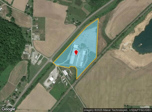  2389 Fillmans Bottom Rd Sw, Port Washington, OH Parcel Map