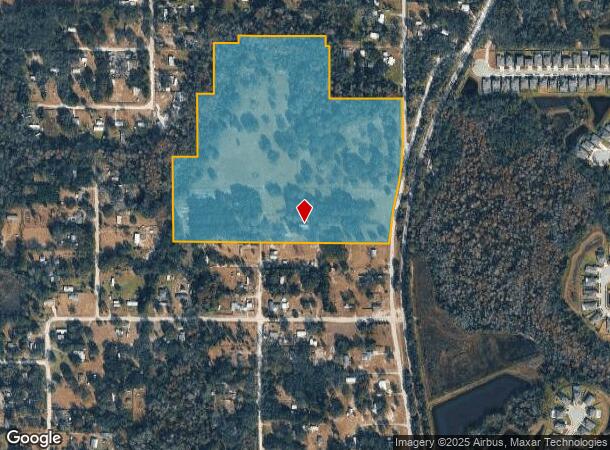  12500 Hamlin Rd, Spring Hill, FL Parcel Map