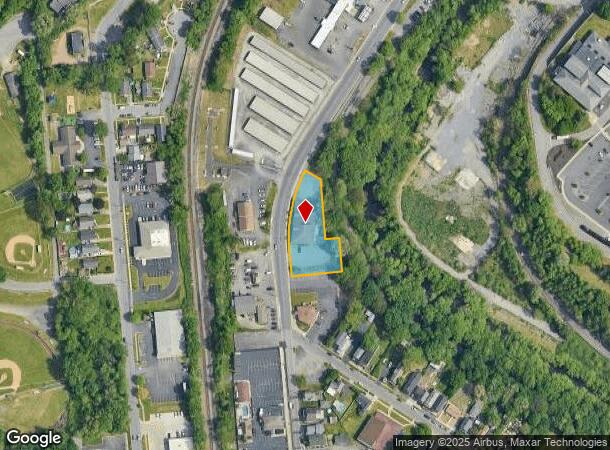  209 S 213 S 7Th Ave, Scranton, PA Parcel Map