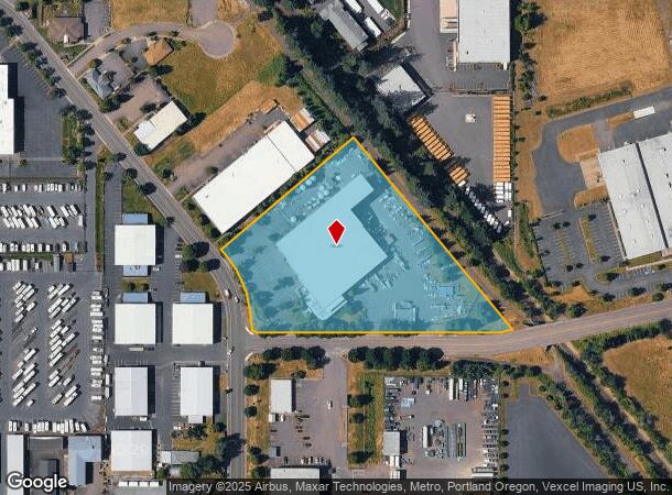 390 S Redwood St, Canby, OR Parcel Map