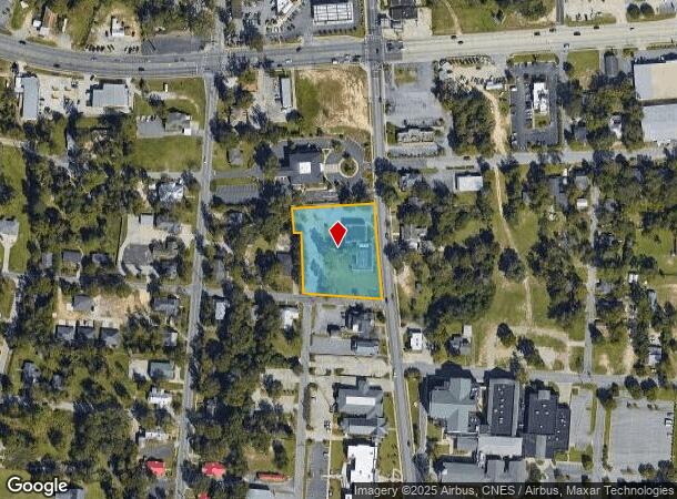  127 N Main St, Statesboro, GA Parcel Map