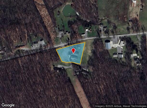 210 Hall Rd, Slippery Rock, PA Parcel Map