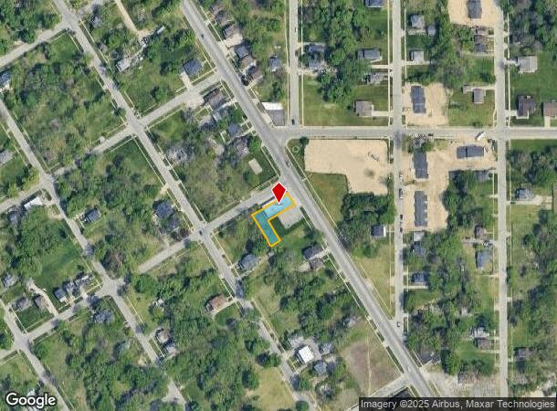 1143 M L King Ave, Flint, MI Parcel Map