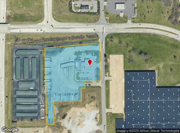  6424 W Brick Rd, South Bend, IN Parcel Map