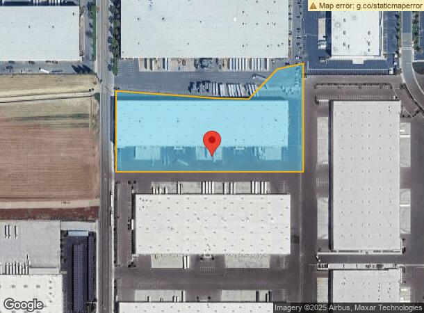  3440 S East Ave, Fresno, CA Parcel Map