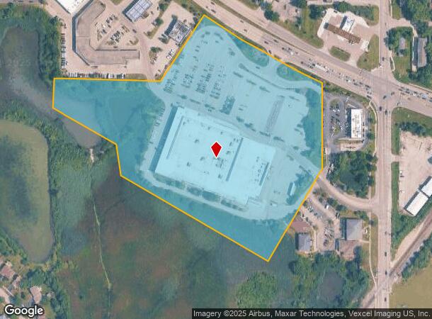 555 S Rand Rd, Lake Zurich, IL Parcel Map