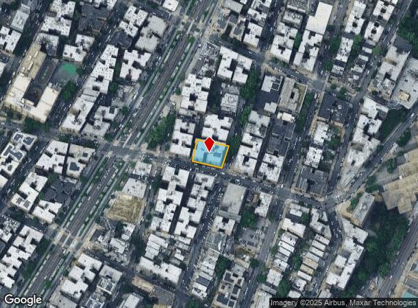  2165 Ryer Ave, Bronx, NY Parcel Map