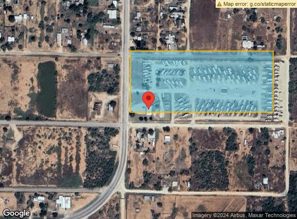  748 Concho St, Colorado City, TX Parcel Map