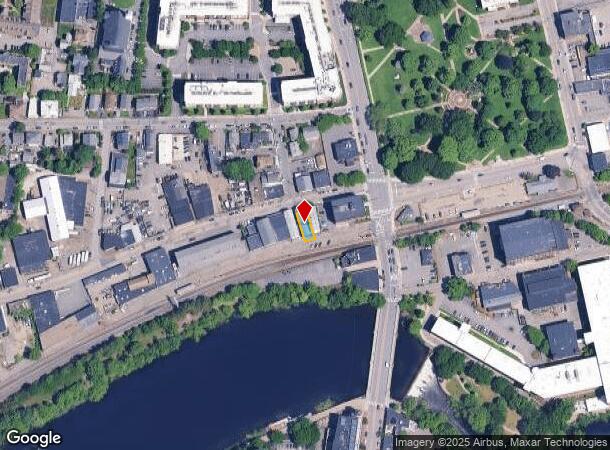  16 Felton St, Waltham, MA Parcel Map