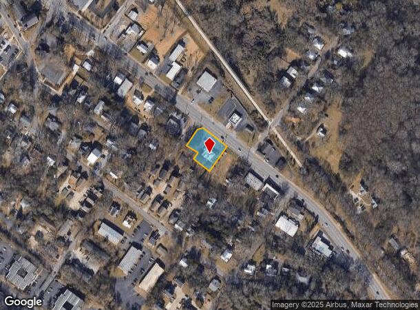  376 Oak St, Athens, GA Parcel Map