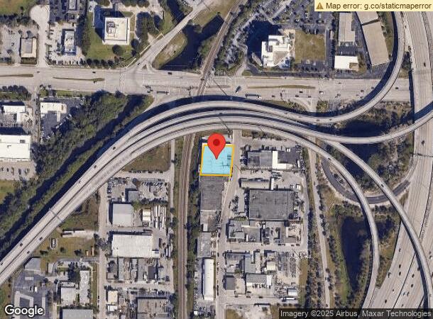  2725 Hillsboro Rd, West Palm Beach, FL Parcel Map