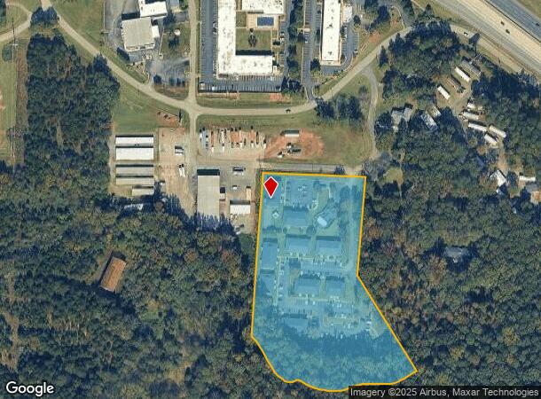  600 Holiday Cir, Forsyth, GA Parcel Map