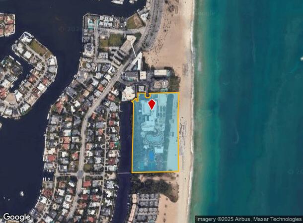  3030 Holiday Dr, Fort Lauderdale, FL Parcel Map