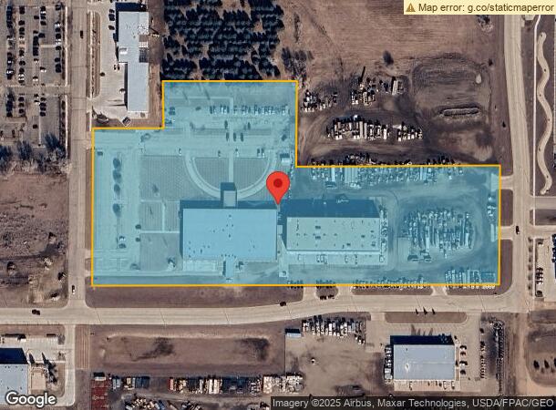  1721 Burlington Dr, Bismarck, ND Parcel Map