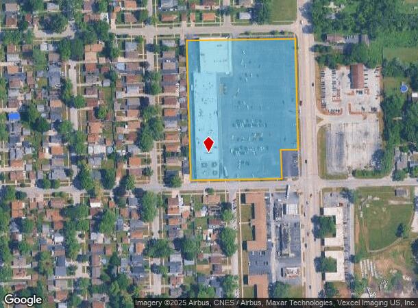 14400-14446 Pulaski Rd, Midlothian, IL Parcel Map