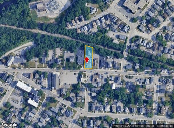 54 Hamlet Ave, Woonsocket, RI Parcel Map
