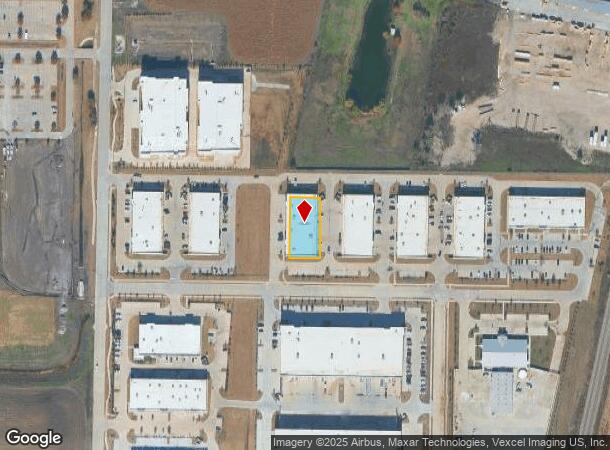  650 Industry Way, Prosper, TX Parcel Map