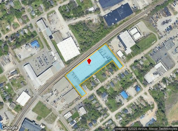 2129 Chipman St, Knoxville, TN Parcel Map