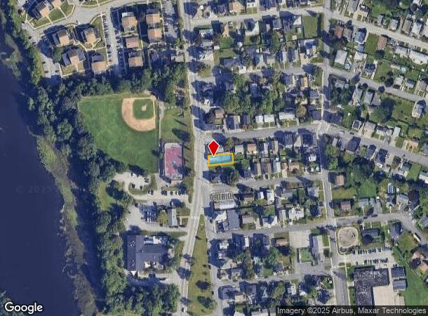 628 Dyer Ave, Cranston, RI Parcel Map