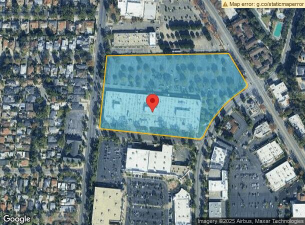  460 Sierra Madre Villa Ave, Pasadena, CA Parcel Map