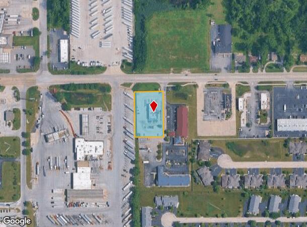 5871 W Monee Manhattan Rd, Monee, IL Parcel Map