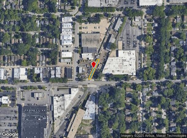  2331 Main St, Evanston, IL Parcel Map