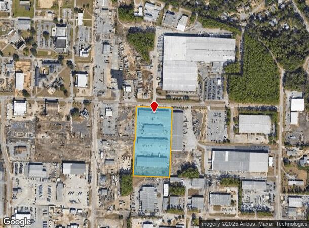  3355 Copter Rd, Pensacola, FL Parcel Map