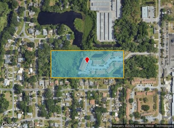 7755 Ozanam Way, New Port Richey, FL Parcel Map