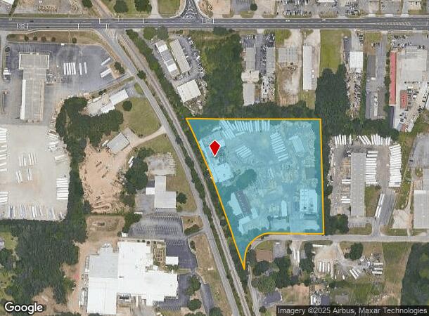 1696 Joy Lake Rd, Morrow, GA Parcel Map