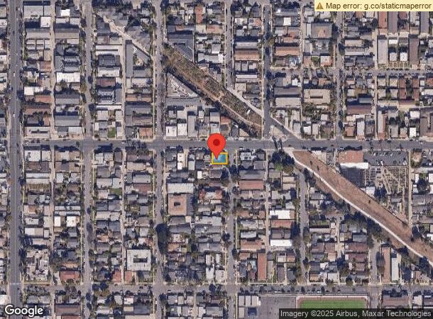  3640 E 10Th St, Long Beach, CA Parcel Map