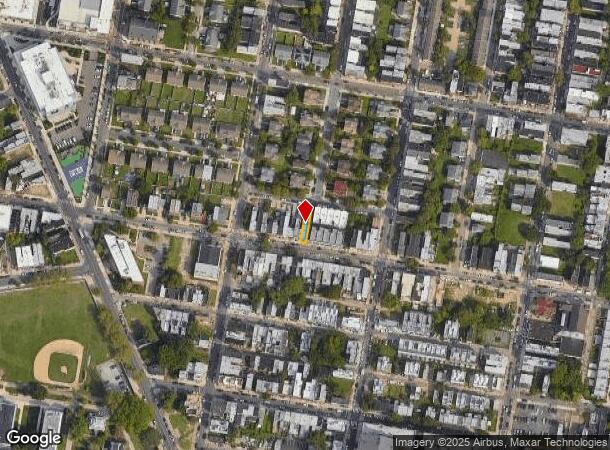  1825 W Master St, Philadelphia, PA Parcel Map