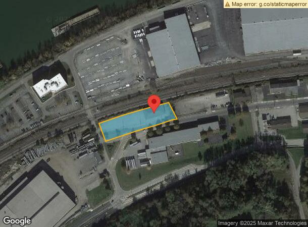  1103 Donner Ave, Monessen, PA Parcel Map