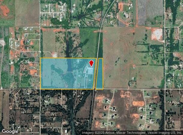  12801 Sw 104Th St, Mustang, OK Parcel Map