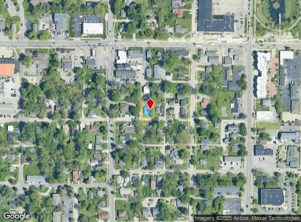  318 W 16Th St, Bloomington, IN Parcel Map