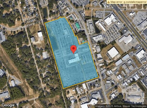  6359 N W St, Pensacola, FL Parcel Map