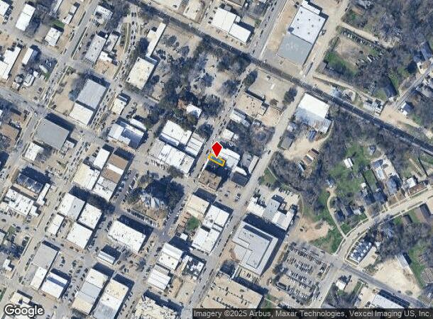  112 N College St, Waxahachie, TX Parcel Map