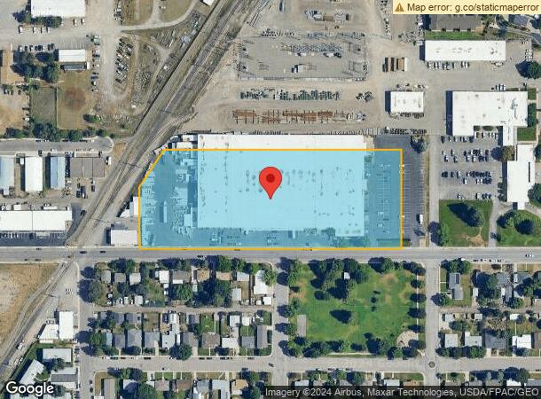  1600 North Ave W, Missoula, MT Parcel Map