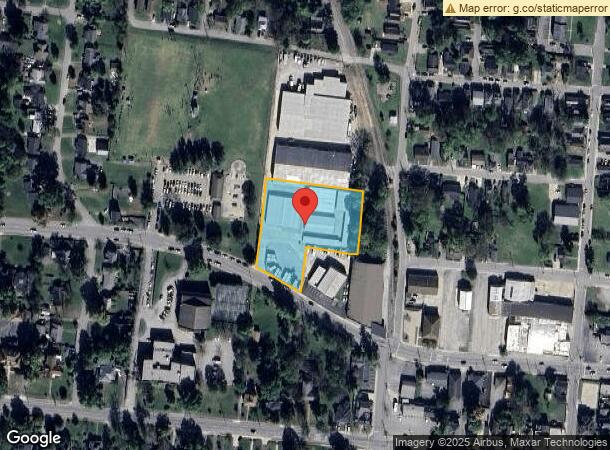  1133 Washington St, Shelbyville, KY Parcel Map