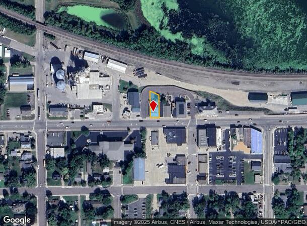  821 6Th St, Howard Lake, MN Parcel Map