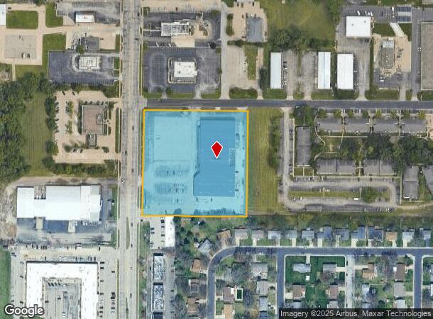 7620 N University St, Peoria, IL Parcel Map