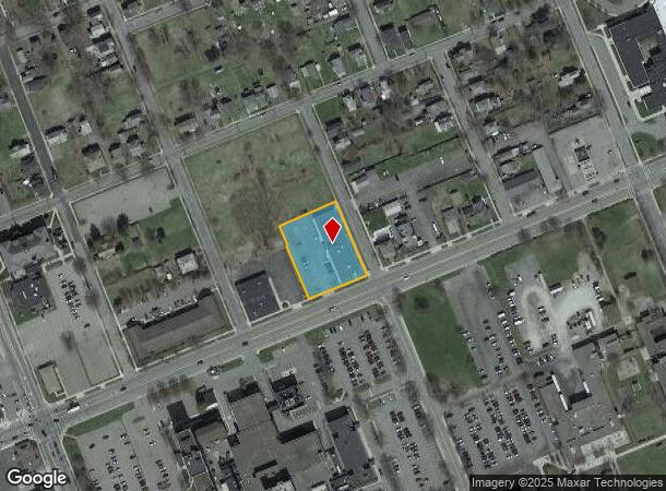  609 E Church St, Elmira, NY Parcel Map