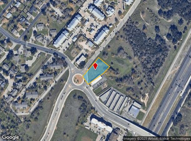 104 Fontana Dr, Georgetown, TX Parcel Map