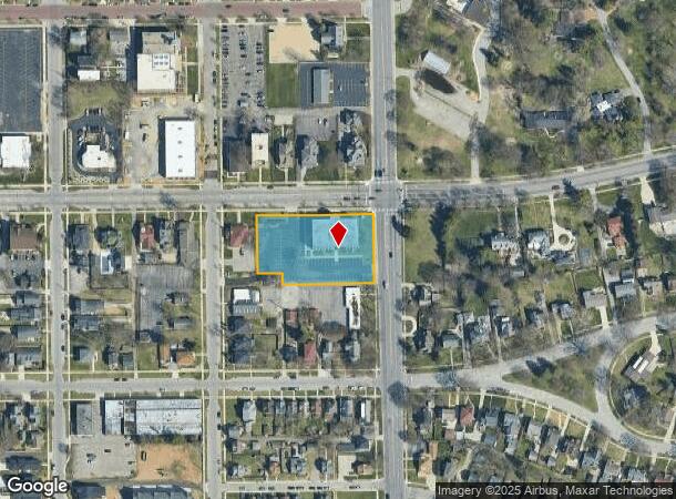  1030 E Jefferson Blvd, South Bend, IN Parcel Map