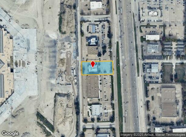  921 N Central Expy, Plano, TX Parcel Map