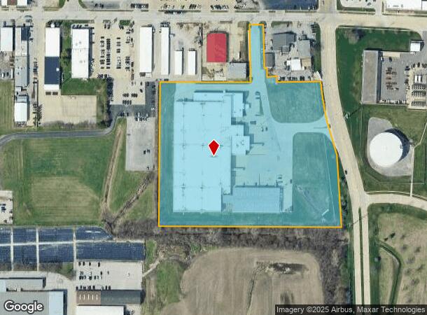 2047 Ireland Grove Rd, Bloomington, IL Parcel Map