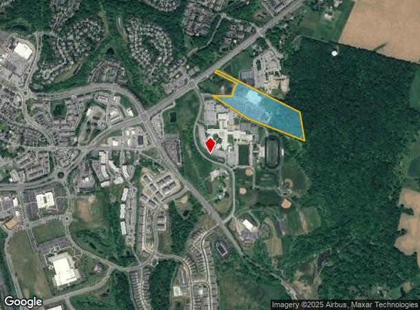  3481 Campus Dr, Ijamsville, MD Parcel Map