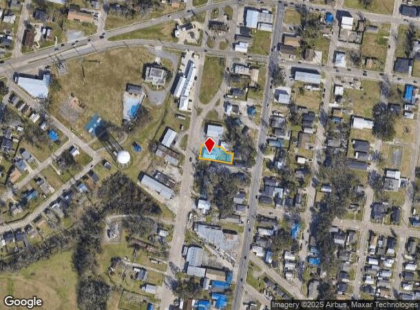  1107 Barataria Ave, Houma, LA Parcel Map