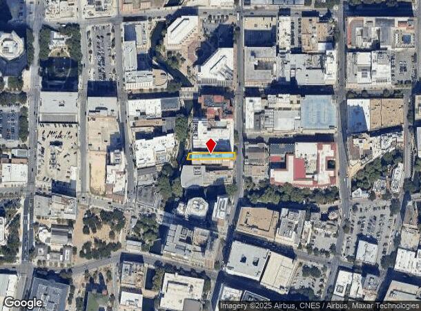  211 N Saint Marys St, San Antonio, TX Parcel Map